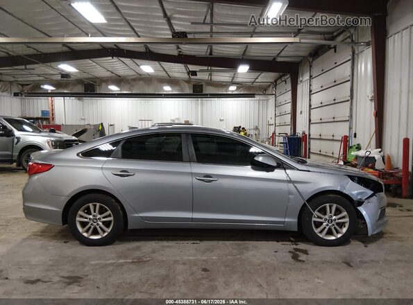 5NPE24AF8GH274053 2016 HYUNDAI SONATA Gray Widok wnętrza 360 stopni