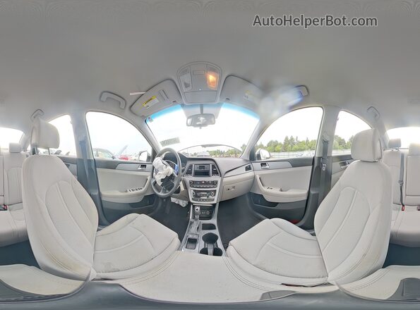 5NPE24AF8GH298403 2016 HYUNDAI SONATA Silver Вид наклейки з VIN-кодом