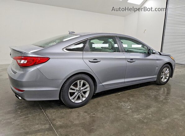 5NPE24AF8GH387338 2016 HYUNDAI SONATA Gray უკანა მარჯვენა