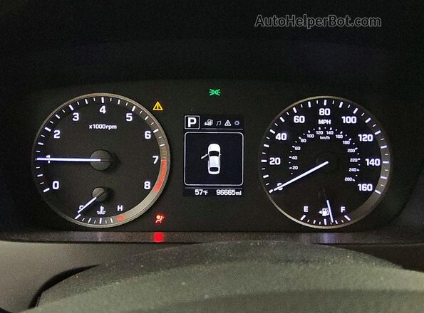 5NPE24AF8GH387338 2016 HYUNDAI SONATA Gray ხელსაწყოთა პანელის ხედი