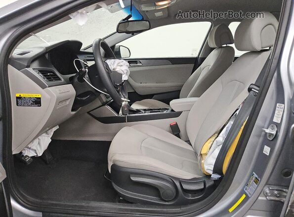 5NPE24AF8GH387338 2016 HYUNDAI SONATA Gray 