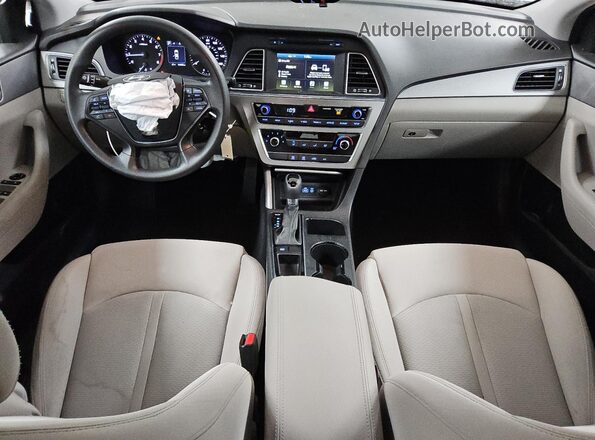 5NPE24AF8GH387338 2016 HYUNDAI SONATA Gray 