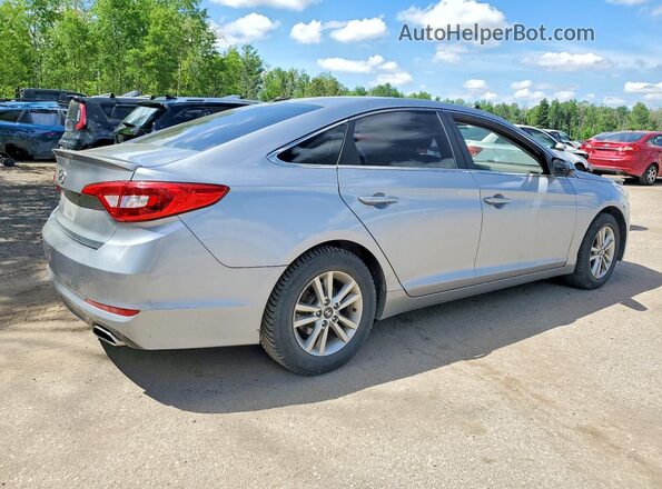 5NPE24AF8HH459981 2017 HYUNDAI SONATA Серебряный Задняя правая четверть