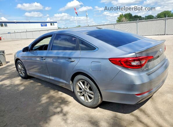 5NPE24AF8HH459981 2017 HYUNDAI SONATA Серебряный Задняя левая четверть