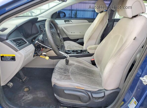 5NPE24AF8HH464324 2017 HYUNDAI SONATA Синий 