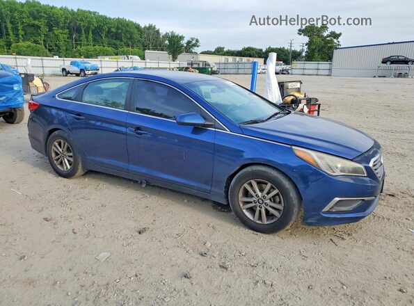 5NPE24AF8HH464324 2017 HYUNDAI SONATA Синий 