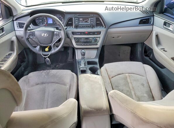 5NPE24AF8HH464324 2017 HYUNDAI SONATA Синий 