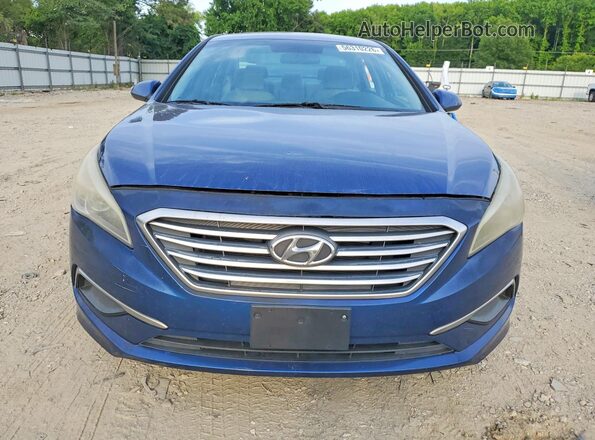 5NPE24AF8HH464324 2017 HYUNDAI SONATA Синий 
