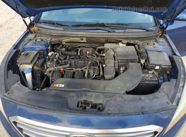 5NPE24AF8HH464324 2017 HYUNDAI SONATA Синий 
