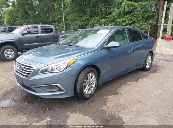 5NPE24AF8HH471189 2017 HYUNDAI SONATA Blue 