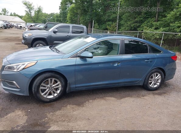 5NPE24AF8HH471189 2017 HYUNDAI SONATA Blue 