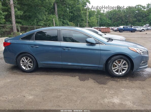 5NPE24AF8HH471189 2017 HYUNDAI SONATA Blue 