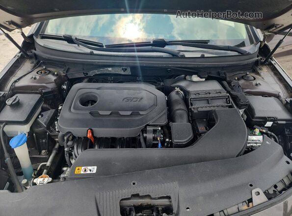 5NPE24AF8HH473704 2017 HYUNDAI SONATA Gray 