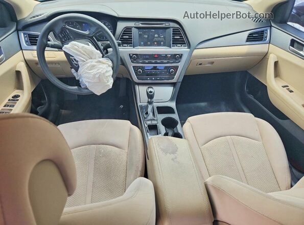 5NPE24AF8HH473704 2017 HYUNDAI SONATA Gray 