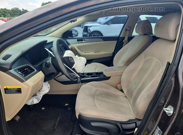 5NPE24AF8HH473704 2017 HYUNDAI SONATA Gray 