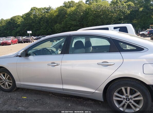 5NPE24AF8HH516972 2017 HYUNDAI SONATA Silver Սալոնի 360 աստիճան տեսք
