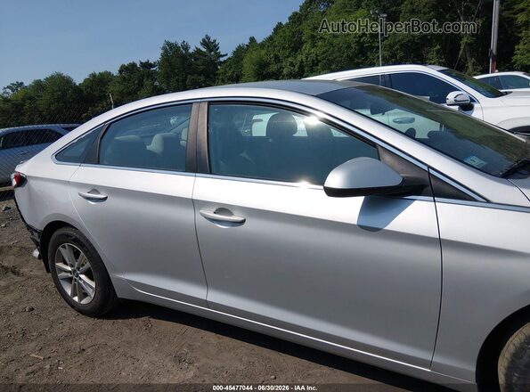 5NPE24AF8HH516972 2017 HYUNDAI SONATA Silver Սալոնի հետևի տեսք