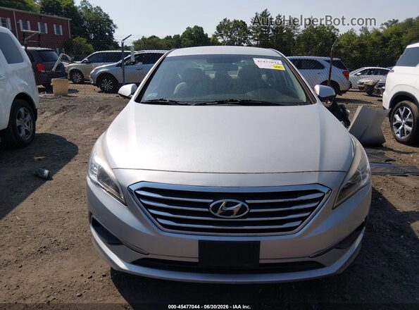5NPE24AF8HH516972 2017 HYUNDAI SONATA Silver Սարքավորումների վահանակի տեսք