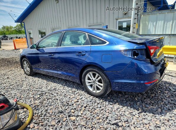 5NPE24AF8HH522898 2017 HYUNDAI SONATA Blue Tył lewy