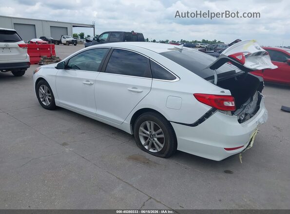 5NPE24AF8HH544531 2017 HYUNDAI SONATA White Задня ліва чверть