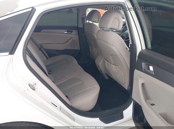 5NPE24AF8HH544531 2017 HYUNDAI SONATA White Вид наклейки з VIN-кодом