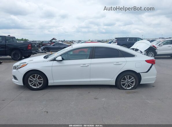 5NPE24AF8HH544531 2017 HYUNDAI SONATA White 