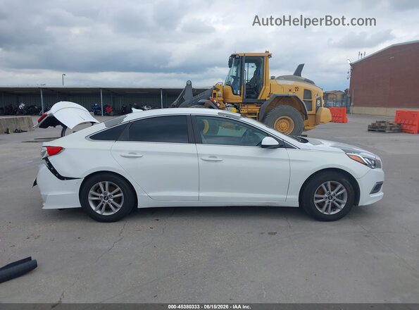 5NPE24AF8HH544531 2017 HYUNDAI SONATA White Панорамний вид салону 360°