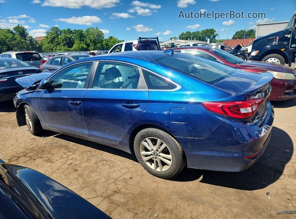 5NPE24AF8HH571065 2017 HYUNDAI SONATA Blue უკანა მარცხენა
