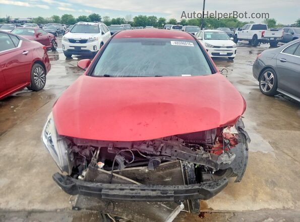 5NPE24AF8HH586505 2017 HYUNDAI SONATA Red წინა ხედი