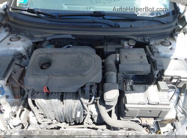 5NPE24AF8JH616446 2018 HYUNDAI SONATA Silver Вид ззаду