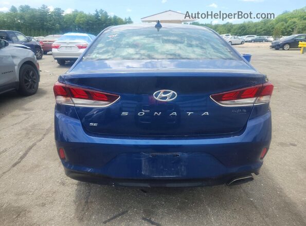 5NPE24AF8JH669194 2020 HYUNDAI SONATA Синий 