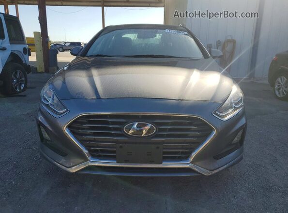 5NPE24AF8KH756191 2019 HYUNDAI SONATA Gray 