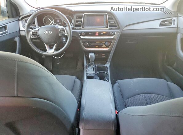 5NPE24AF8KH756191 2019 HYUNDAI SONATA Gray 
