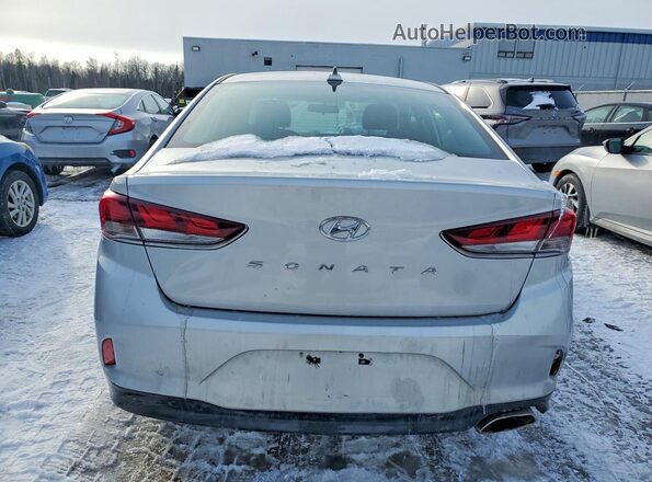 5NPE24AF8KH765120 2019 HYUNDAI SONATA Silver Вид ззаду
