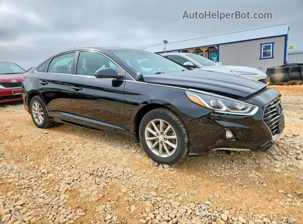 5NPE24AF8KH765411 2019 HYUNDAI SONATA Black წინა მარჯვენა