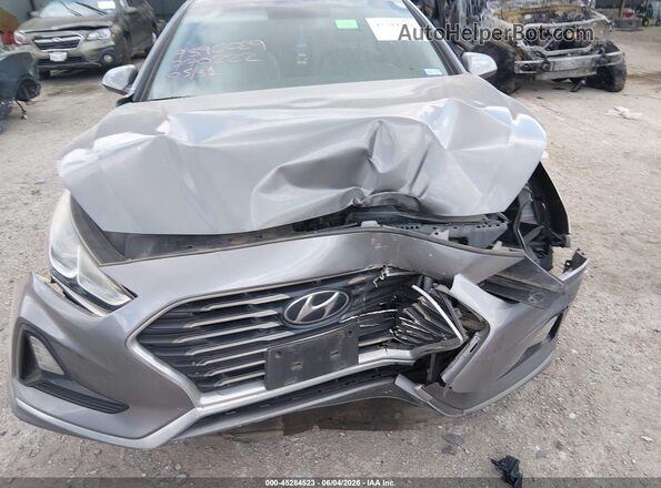 5NPE24AF8KH770222 2019 HYUNDAI SONATA Gray Դիմացի տեսք