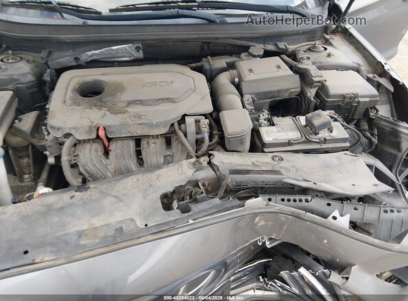 5NPE24AF8KH770222 2019 HYUNDAI SONATA Gray Հետևի տեսք