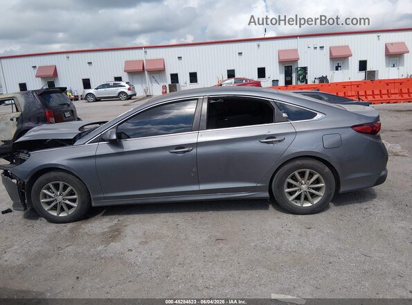5NPE24AF8KH770222 2019 HYUNDAI SONATA Gray Սալոնի 360 աստիճան տեսք