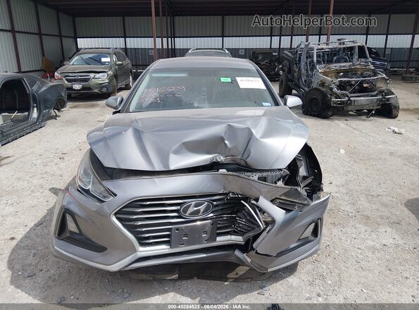 5NPE24AF8KH770222 2019 HYUNDAI SONATA Gray Սարքավորումների վահանակի տեսք