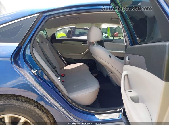 5NPE24AF8KH772066 2019 HYUNDAI SONATA Синий Вид наклейки с VIN-кодом