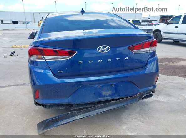 5NPE24AF8KH772066 2019 HYUNDAI SONATA Синий 