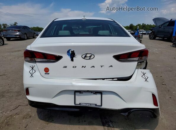 5NPE24AF8KH782354 2019 HYUNDAI SONATA White 