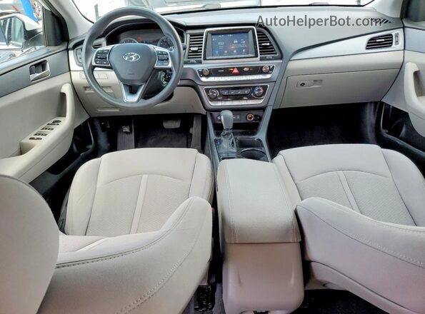 5NPE24AF8KH782354 2019 HYUNDAI SONATA White 