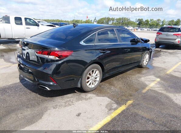 5NPE24AF8KH806488 2019 HYUNDAI SONATA Black Rear right