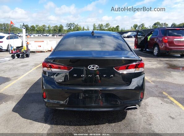 5NPE24AF8KH806488 2019 HYUNDAI SONATA Black 