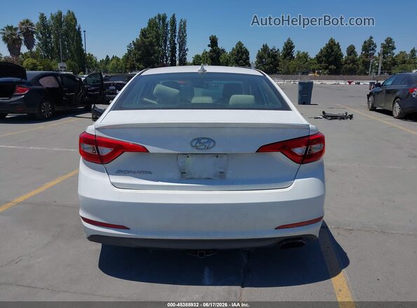 5NPE24AF9GH316729 2016 HYUNDAI SONATA White 