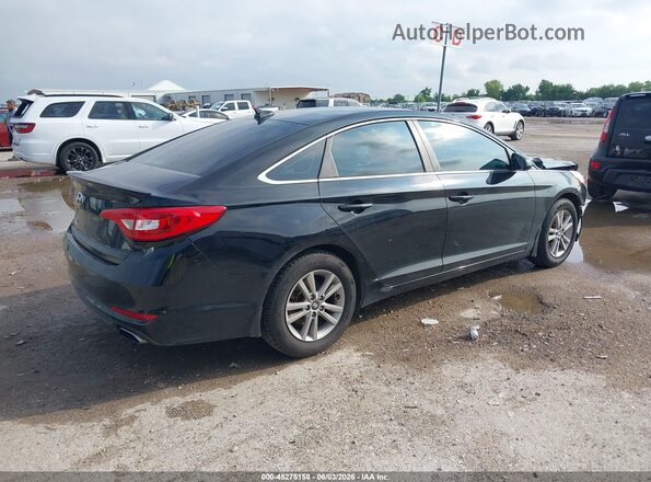 5NPE24AF9GH326029 2016 HYUNDAI SONATA Black 