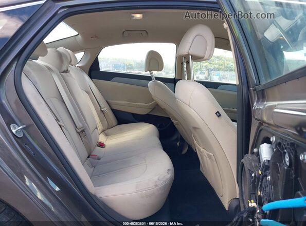 5NPE24AF9GH435851 2016 HYUNDAI SONATA Gray Widok naklejki z numerem VIN