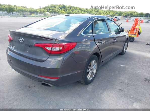 5NPE24AF9GH435851 2016 HYUNDAI SONATA Gray Tył prawy