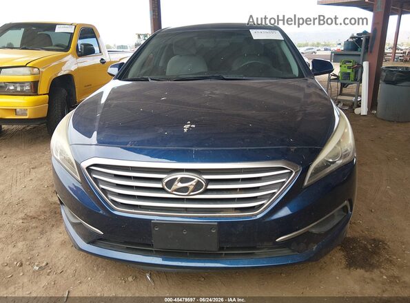 5NPE24AF9HH447905 2017 HYUNDAI SONATA Blue 
